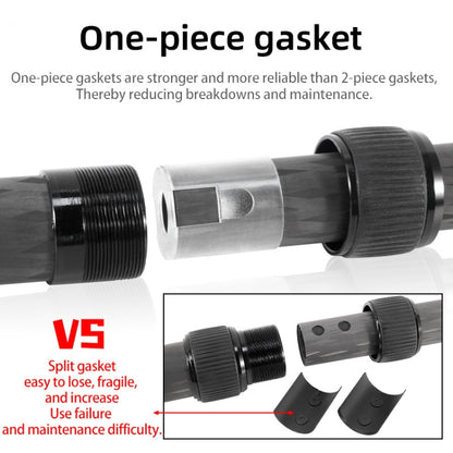 BEXIN P262C 235 มม.-396 มม.ขาตั้งกล้องเสาคาร์บอนไฟเบอร์คอลัมน์กลางขาตั้งกล้องExtender, P262C