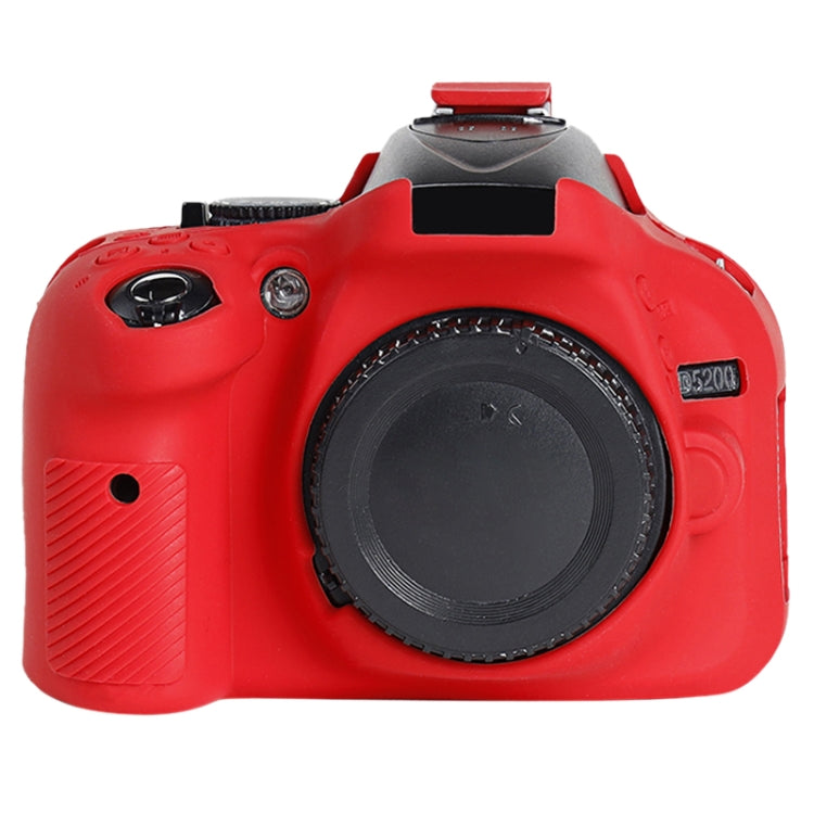 เคสซิลิโคนอ่อนนุ่มสำหรับ Nikon D5200, For Nikon D5200