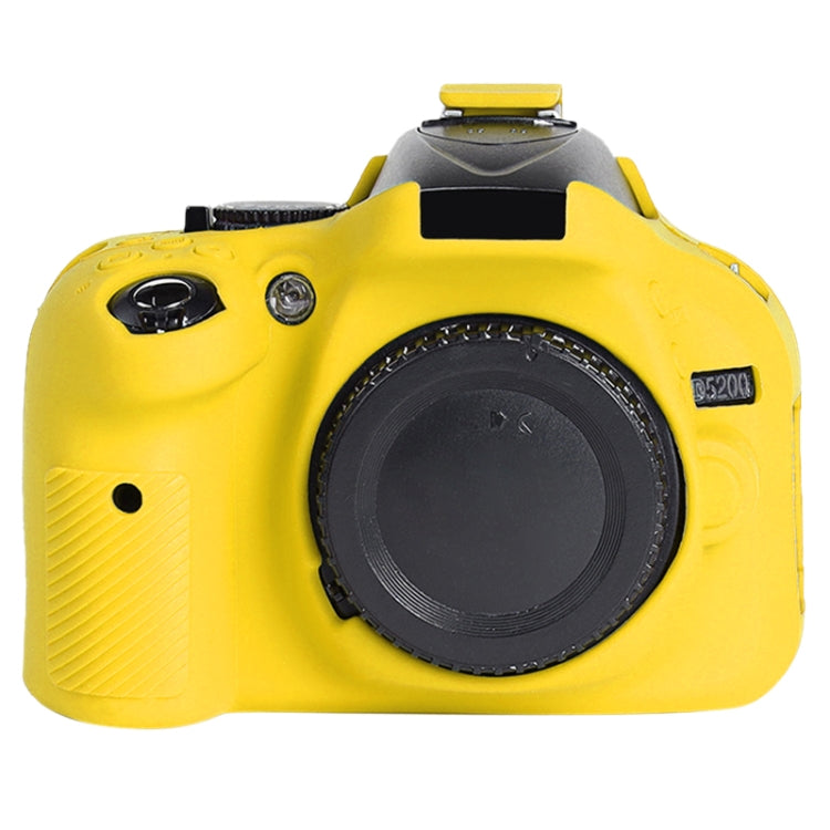 เคสซิลิโคนอ่อนนุ่มสำหรับ Nikon D5200, For Nikon D5200