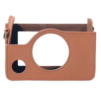 สำหรับ FUJIFILM instax mini Evo Full Body กระเป๋าหนังแท้พร้อมสายคล้อง, For FUJIFILM instax mini Evo