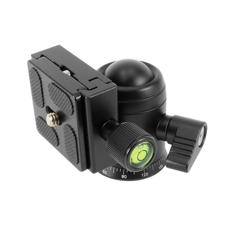 BEIXIN QB-30 หัวบอลโลหะพาโนรามาหมุนได้ 360 องศาพร้อมแผ่นปลดเร็ว, QB-30