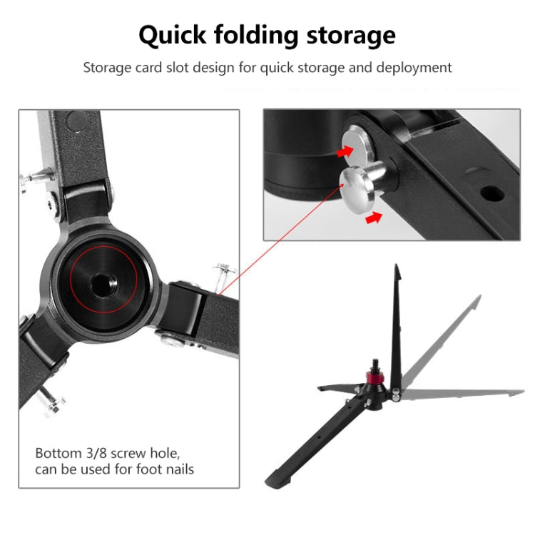 BEXIN ST-3 ขาตั้งสามขา Monopod ขาตั้งมินิเดสก์ท็อปขาตั้งกล้อง