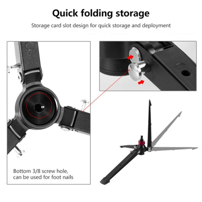 BEXIN ST-3 ขาตั้งสามขา Monopod ขาตั้งมินิเดสก์ท็อปขาตั้งกล้อง