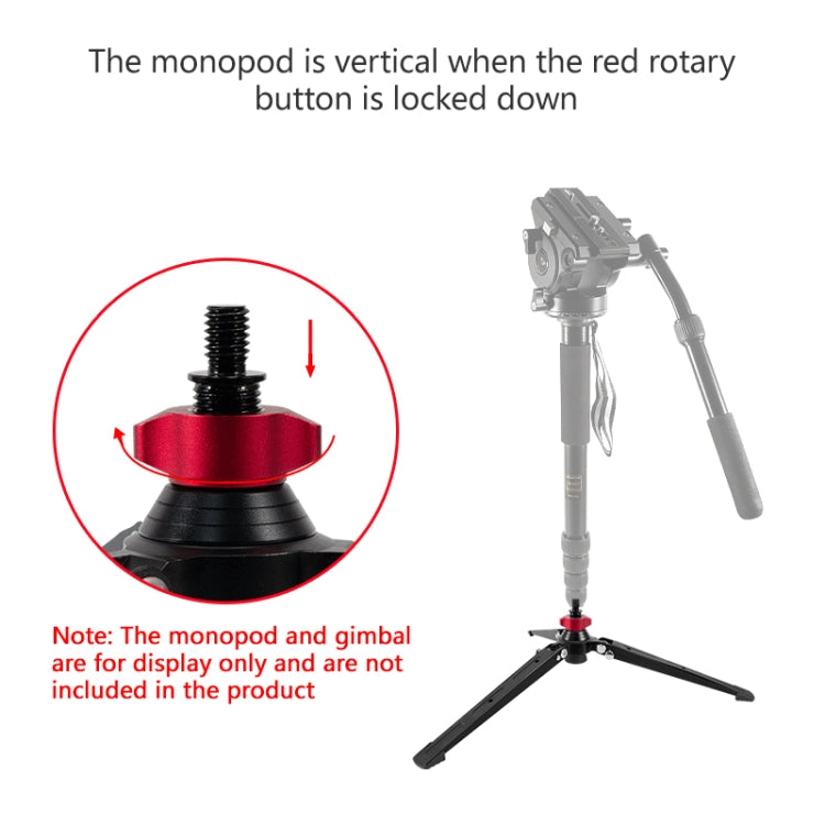 BEXIN ST-3 ขาตั้งสามขา Monopod ขาตั้งมินิเดสก์ท็อปขาตั้งกล้อง