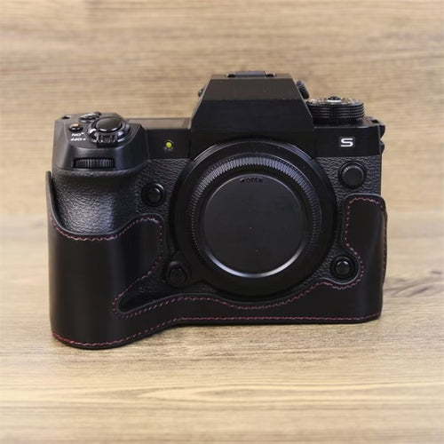 สำหรับ Fujifilm XH2S 1/4 นิ้วกล้องหนัง PU ฐานครึ่งกรณี, For Fujifilm XH2S