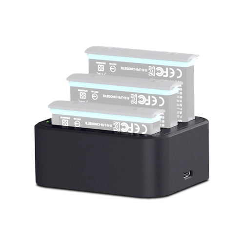 สำหรับ Insta360 X3/One X2 Tri-Slot แบตเตอรี่ Fast Charger, For Insta360 X3 / One X2 Tri-Slot Batteries