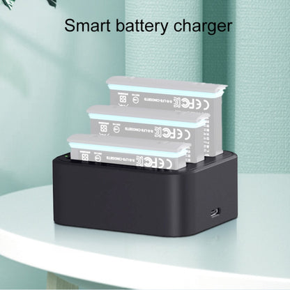สำหรับ Insta360 X3/One X2 Tri-Slot แบตเตอรี่ Fast Charger, For Insta360 X3 / One X2 Tri-Slot Batteries