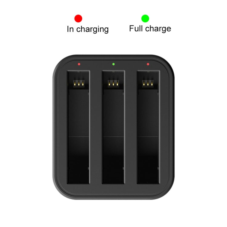 สำหรับ Insta360 X3/One X2 Tri-Slot แบตเตอรี่ Fast Charger, For Insta360 X3 / One X2 Tri-Slot Batteries