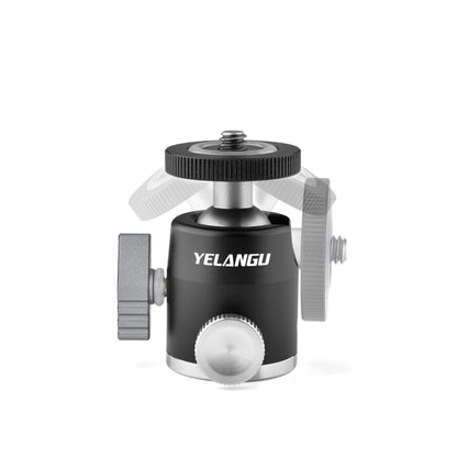 YELANGU LW-A01 Panoramic Metal ขาตั้ง หัวบอลอะแดปเตอร์, LW-A01