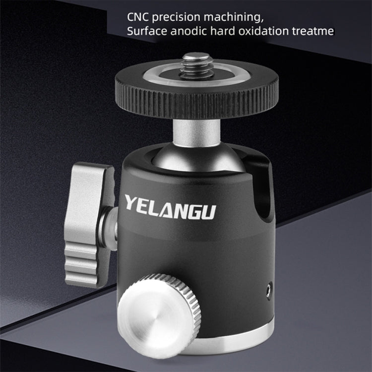 YELANGU LW-A01 Panoramic Metal ขาตั้ง หัวบอลอะแดปเตอร์, LW-A01