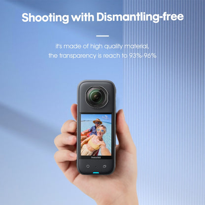 สำหรับ Insta360 X3 STARTRC Lens Guard PC ฝาครอบป้องกัน, For Insta360 X3 Lens Guard