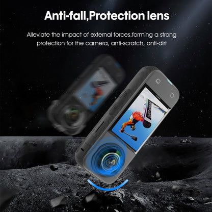 สำหรับ Insta360 X3 STARTRC Lens Guard PC ฝาครอบป้องกัน, For Insta360 X3 Lens Guard