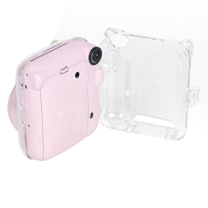 สำหรับ FUJIFILM Instax mini 12 Crystal Hard Case กระเป๋ากล้องพร้อมสายคล้องไหล่, For FUJIFILM Instax mini 12