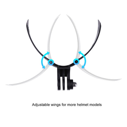 ชุดติดตั้งหมวกกันน็อคสำหรับโทรศัพท์แบบพับได้พร้อมหัวเข็มขัด J-Hook และที่หนีบโทรศัพท์แบบหมุนและอะแดปเตอร์, Foldable Bending Mount