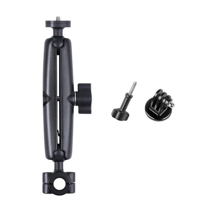 25 มม.Ballhead รถที่นั่งด้านหน้าHandlebar FIXED Mount Holderพร้อมอะแดปเตอร์ขาตั้งกล้องและสกรูสำหรับGoPro Hero11 สีดำ / HERO10 สีดำ /9 สีดำ /8 สีดำ /7 /6 /5 /5 เซสชัน /4 เซสชัน /4 /3+ /3 /2 /1, DJI Osmo Action และกล้องแอคชั่นอื่นๆ, 25mm 22cm