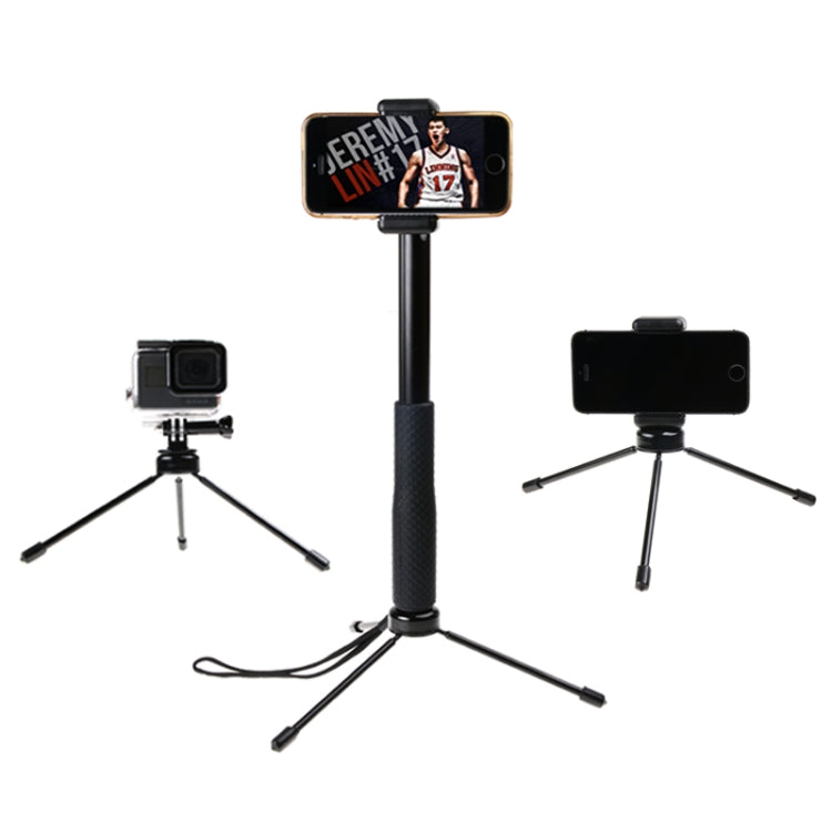 ด้ามจับ 30-93 ซม. ที่วางขาตั้งกล้องแบบพับได้อเนกประสงค์ไม้เซลฟี่ Monopod สำหรับ GoPro Hero11 Black / HERO10 Black / HERO9 Black / HERO8 / HERO7 / 6/5/5 เซสชัน / 4 เซสชัน / 4/3+ / 3/2/1, Insta360ONE R, DJI Osmo Action และกล้องแอคชั่นอื่นๆ, โทรศัพท์     ...
