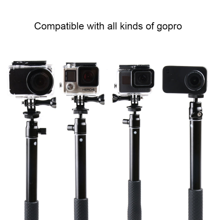 ด้ามจับ 30-93 ซม. ที่วางขาตั้งกล้องแบบพับได้อเนกประสงค์ไม้เซลฟี่ Monopod สำหรับ GoPro Hero11 Black / HERO10 Black / HERO9 Black / HERO8 / HERO7 / 6/5/5 เซสชัน / 4 เซสชัน / 4/3+ / 3/2/1, Insta360ONE R, DJI Osmo Action และกล้องแอคชั่นอื่นๆ, โทรศัพท์     ...