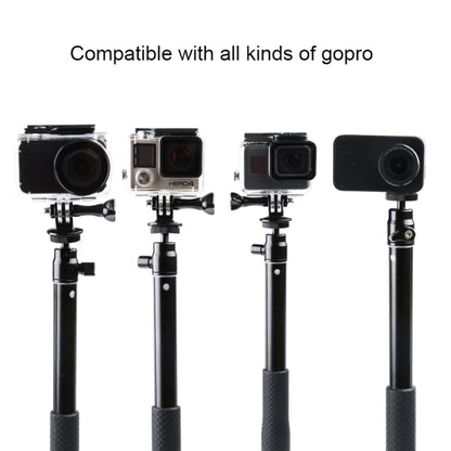 ด้ามจับ 30-93 ซม. ที่วางขาตั้งกล้องแบบพับได้อเนกประสงค์ไม้เซลฟี่ Monopod สำหรับ GoPro Hero11 Black / HERO10 Black / HERO9 Black / HERO8 / HERO7 / 6/5/5 เซสชัน / 4 เซสชัน / 4/3+ / 3/2/1, Insta360ONE R, DJI Osmo Action และกล้องแอคชั่นอื่นๆ, โทรศัพท์     ...