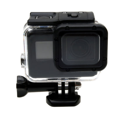 สำหรับ GoPro HERO6 / 5 เคสกันน้ำ 30 ม. ฝาครอบด้านหลังกลวงพร้อมหัวเข็มขัดและสกรูพื้นฐานไม่จำเป็นต้องถอดเลนส์ (GP413), Housing Case+ Back cover