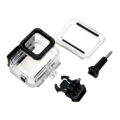 สำหรับ GoPro HERO6 / 5 เคสกันน้ำ 30 ม. ฝาครอบด้านหลังกลวงพร้อมหัวเข็มขัดและสกรูพื้นฐานไม่จำเป็นต้องถอดเลนส์ (GP413), Housing Case+ Back cover