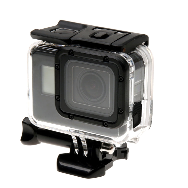 สำหรับ GoPro HERO6 / 5 เคสป้องกันโครงกระดูก + ฝาครอบด้านหลังกลวงพร้อมหัวเข็มขัดและสกรูพื้นฐานไม่จำเป็นต้องถอดเลนส์ออก, Hollow Back Cover