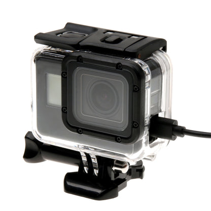 สำหรับ GoPro HERO6 / 5 เคสป้องกันโครงกระดูก + ฝาครอบด้านหลังกลวงพร้อมหัวเข็มขัดและสกรูพื้นฐานไม่จำเป็นต้องถอดเลนส์ออก, Hollow Back Cover