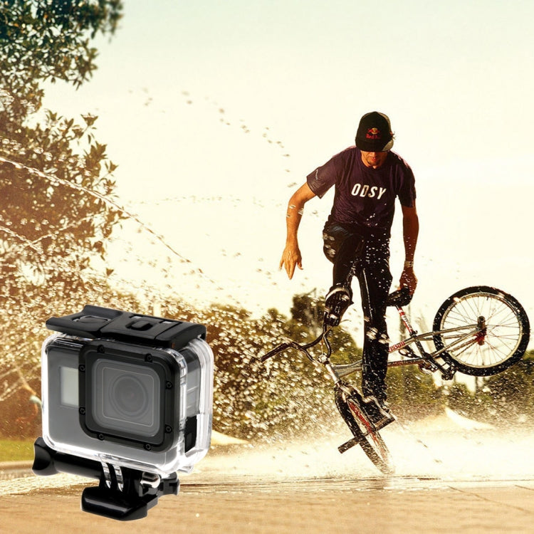 สำหรับ GoPro HERO6 / 5 เคสป้องกันโครงกระดูก + ฝาครอบด้านหลังกลวงพร้อมหัวเข็มขัดและสกรูพื้นฐานไม่จำเป็นต้องถอดเลนส์ออก, Hollow Back Cover
