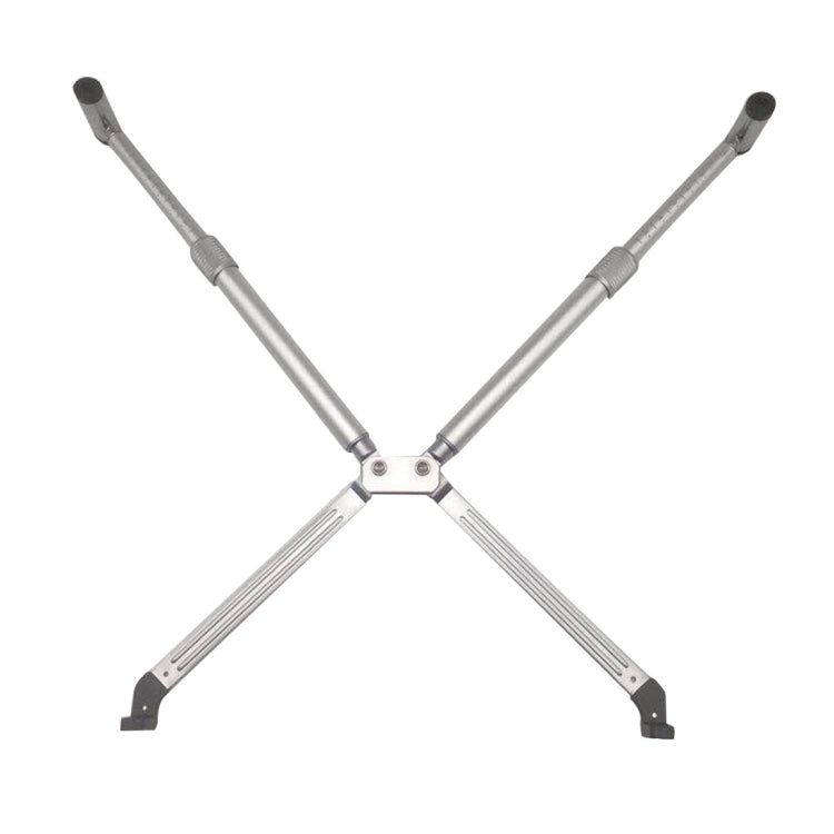 อลูมิเนียมอัลลอยด์สากล Cooling Stand ความสูงพับได้ผู้ถือ Extender สำหรับโน้ตบุ๊ก iPad PC ขนาด 12-17 นิ้ว