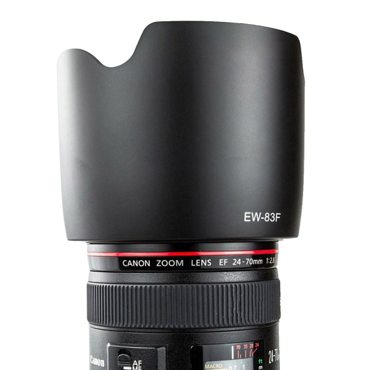 EW-83F เลนส์ฮูดสำหรับกล้อง Canon EF 24-70 มม. f/2.8L USM I เลนส์, EW-83F