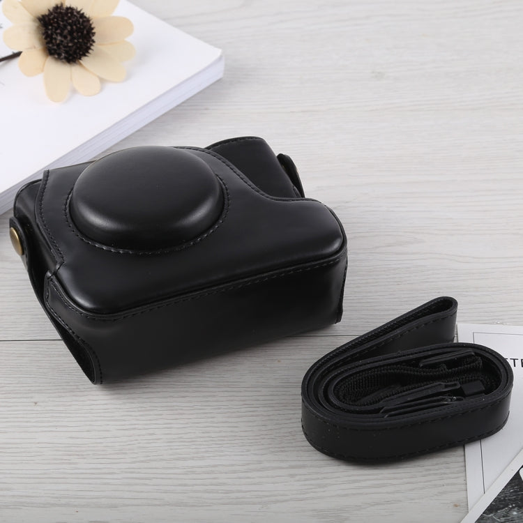กระเป๋าหนัง PU สำหรับกล้องตัวเต็มพร้อมสายคล้องสำหรับ Canon G16, For G16