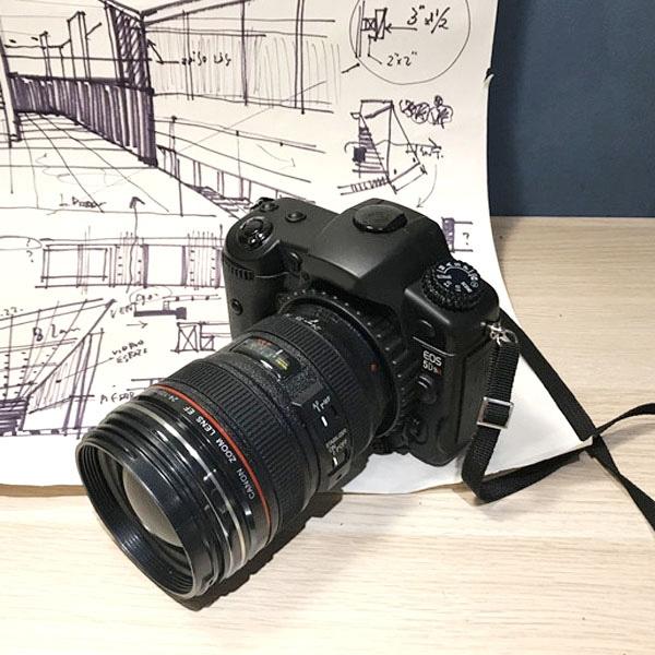 สำหรับ Canon EOS 5DSR NonWorking Fake Dummy กล้อง DSLR รุ่น Photo Studio Props พร้อมสายคล้อง (สีดำ), For Canon EOS 5DSR