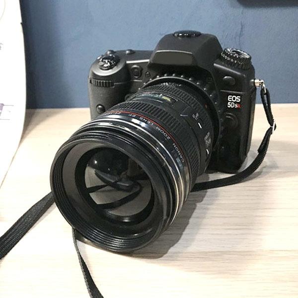 สำหรับ Canon EOS 5DSR NonWorking Fake Dummy กล้อง DSLR รุ่น Photo Studio Props พร้อมสายคล้อง (สีดำ), For Canon EOS 5DSR