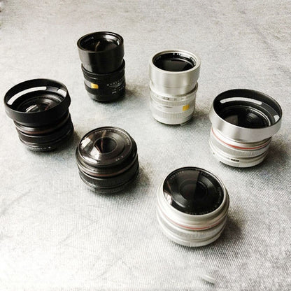 6 PCS NonWorking Fake Dummy กล้อง DSLR เลนส์ รุ่น Photo Studio Props, 6 PCS Lens Model