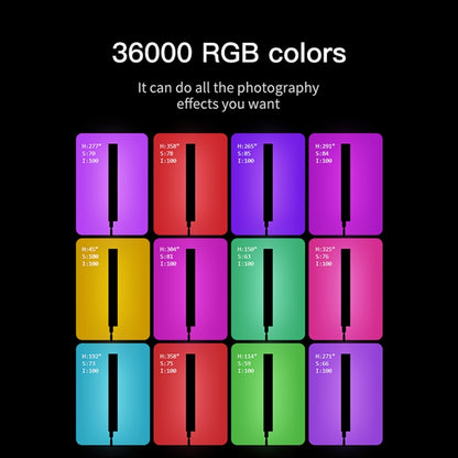 LUXCeO P6 RGB สีสัน Photo LED Stick Video Light APP มือถือควบคุมสี LED เติมแสง, P6