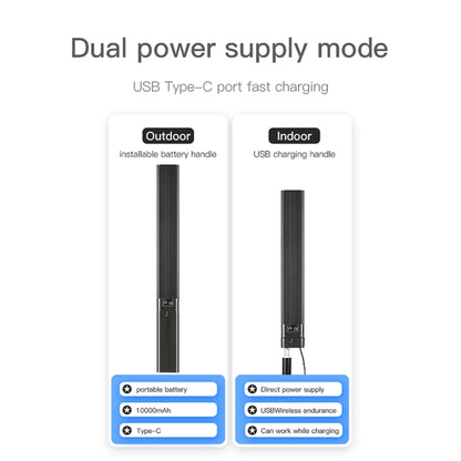 LUXCeO P6 RGB สีสัน Photo LED Stick Video Light APP มือถือควบคุมสี LED เติมแสง, P6