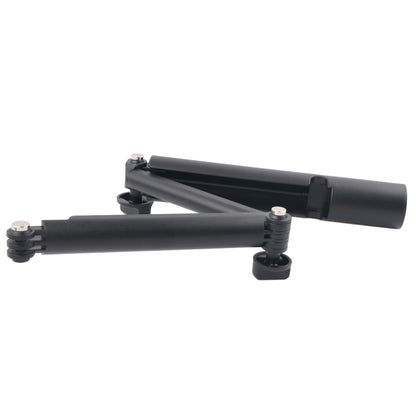 Monopod 3 ทาง + ไม้เซลฟี่แบบเมจิกเมาท์สำหรับ GoPro Hero11 Black / HERO10 Black / HERO9 Black / HERO8 / HERO7 / 6/5/5 เซสชัน / 4 เซสชัน / 4/3+ / 3/2/1, Insta360 ONE R, DJIOsmo Action และกล้องแอคชั่นอื่นๆ ความยาว: 24.5-63 ซม, Length: 24.5-63cm(Black)
