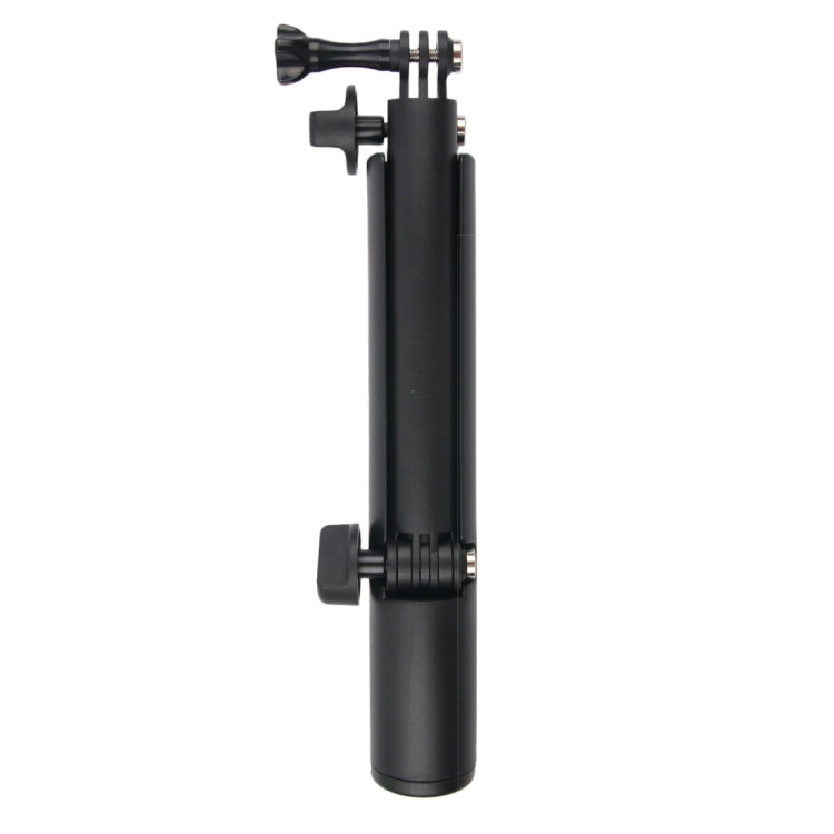 Monopod 3 ทาง + ไม้เซลฟี่แบบเมจิกเมาท์สำหรับ GoPro Hero11 Black / HERO10 Black / HERO9 Black / HERO8 / HERO7 / 6/5/5 เซสชัน / 4 เซสชัน / 4/3+ / 3/2/1, Insta360 ONE R, DJIOsmo Action และกล้องแอคชั่นอื่นๆ ความยาว: 24.5-63 ซม, Length: 24.5-63cm(Black)