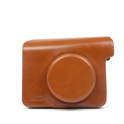 กระเป๋าใส่ซองหนัง PU สไตล์วินเทจสำหรับกล้องโพลารอยด์ W300 พร้อมสายสะพายไหล่ปรับได้, W300