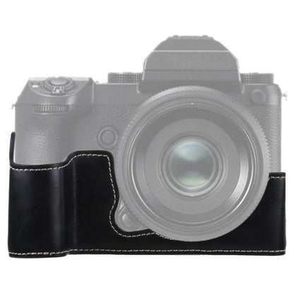 1/4 นิ้วด้ายหนัง PU กล้อง ฐานครึ่งเคสสำหรับ FUJIFILM GFX 50S, For FUJIFILM GFX 50S
