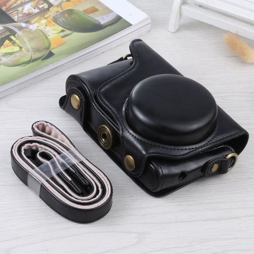 กระเป๋ากล้องหนัง PU แบบเต็มตัวพร้อมสายคล้องสำหรับกล้อง Samsung Galaxy EK-GC100 / EK-GC110 / EK-GC200, For Samsung Galaxy Camera EK-GC200, For Samsung Galaxy Camera EK-GC100