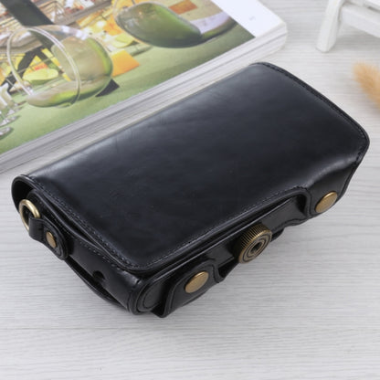 กระเป๋ากล้องหนัง PU แบบเต็มตัวพร้อมสายคล้องสำหรับกล้อง Samsung Galaxy EK-GC100 / EK-GC110 / EK-GC200, For Samsung Galaxy Camera EK-GC200, For Samsung Galaxy Camera EK-GC100