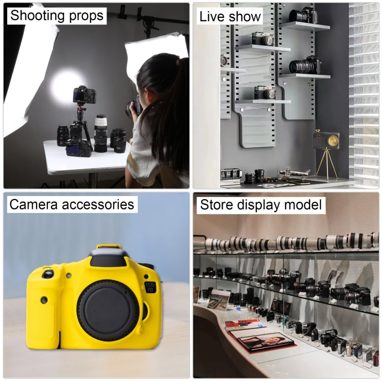 สำหรับ Canon EOS 7D NonWorking Fake Dummy กล้อง DSLR รุ่น Photo Studio Props พร้อมสายคล้อง, For Canon 7D