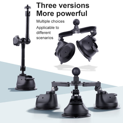 ถ้วยดูดแบบสามขา แรงเสียดทานที่ชัดเจน มายากล แขนยึดโทรศัพท์, Tri-leg Suction Cup Magic Arm