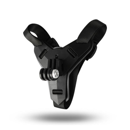 เข็มขัดติดหมวกกันน็อคสำหรับ GoPro Hero11 สีดำ / HERO10 สีดำ / 9 สีดำ / 8 สีดำ / 7 / 6 / 5 / 5 เซสชัน / 4 เซสชัน / 4 /3+ / 3 /2 /1, DJI Osmo Action และกล้องแอ็คชั่นอื่น ๆ