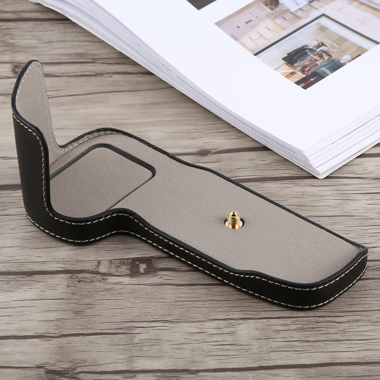 1/4 นิ้วด้ายหนัง PU กล้อง ฐานครึ่งเคสสำหรับ Canon EOS 5D Mark IV / 5D Mark III, For Canon 5D4