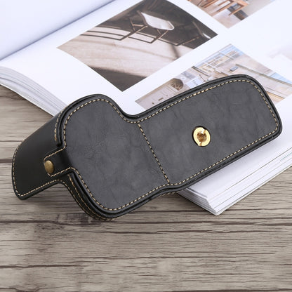 1/4 นิ้วด้ายหนัง PU กล้อง ฐานครึ่งเคสสำหรับ Canon EOS 5D Mark IV / 5D Mark III, For Canon 5D4