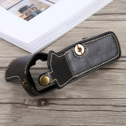 1/4 นิ้วด้ายหนัง PU กล้อง Half Case Base สำหรับ Olympus EM5 / EM5 Mark II, For Olympus EM5
