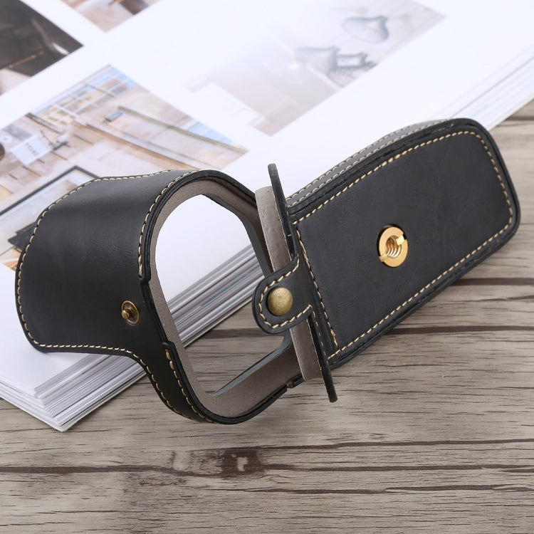 1/4 นิ้วด้ายหนัง PU กล้อง ฐานครึ่งเคสสำหรับ Canon EOS 6D / 6D Mark II, For Canon 6D2