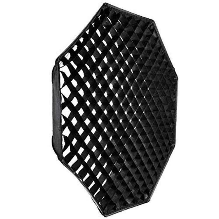 TRIOPO S120 เส้นผ่านศูนย์กลาง 120 ซม.ตารางรังผึ้งแปดเหลี่ยม Softbox Reflector Diffuser สำหรับสตูดิโอแฟลช Speedlite Softbox, Diameter 120cm