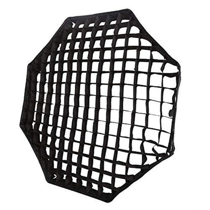 TRIOPO S120 เส้นผ่านศูนย์กลาง 120 ซม.ตารางรังผึ้งแปดเหลี่ยม Softbox Reflector Diffuser สำหรับสตูดิโอแฟลช Speedlite Softbox, Diameter 120cm